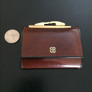 Bosca wallet with coin purse
